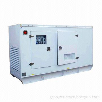 Air-cooled diesel generator with 110kW Prime power
